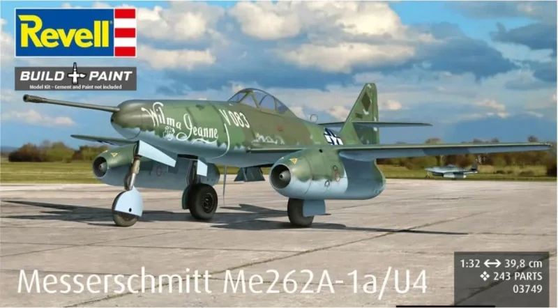 1:32 Messerschmitt Me262A-1a/U4