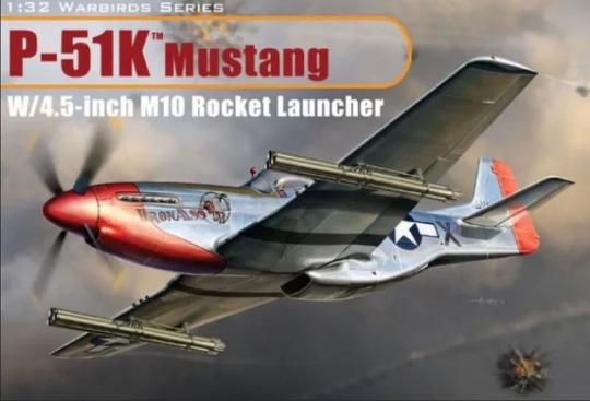 North American P-51K Mustang w/4.5 inch M10 Rocket Launcher