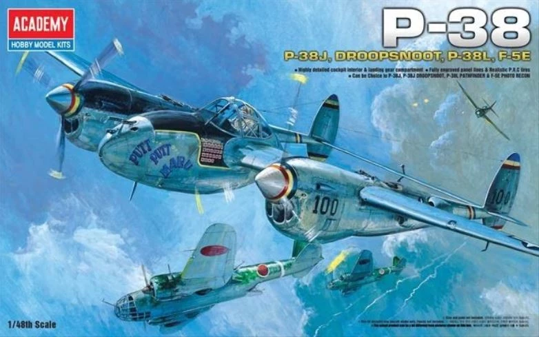 P-38J, Droopsnoot, P-38L, F-5E