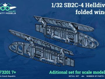 SB2C-4 Helldiver folded wings