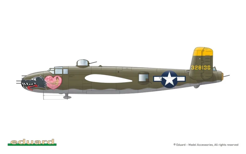 Strafer B-25J Mitchellin Vietnam War