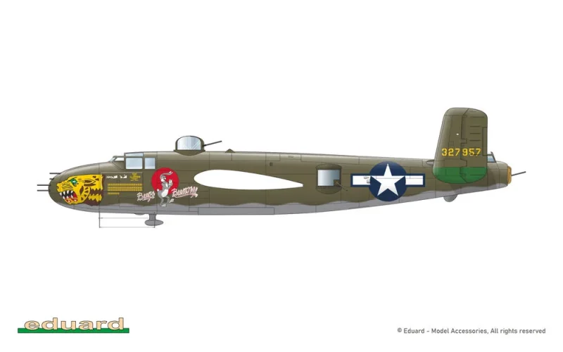 Strafer B-25J Mitchellin Vietnam War
