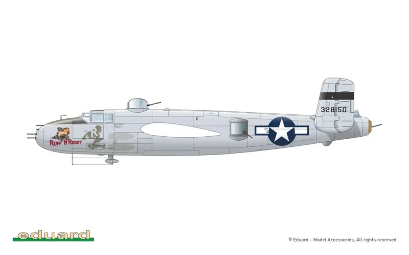 Strafer B-25J Mitchellin Vietnam War