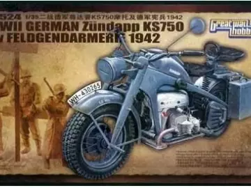 WWII German Zündapp KS750 /w Feldgendarmerie 1942
