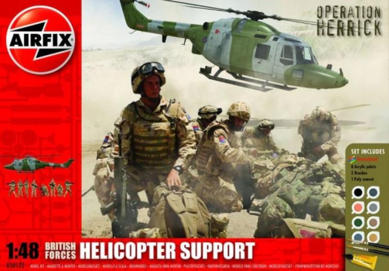 British Forces Helicopter Support Set Operation Herrick