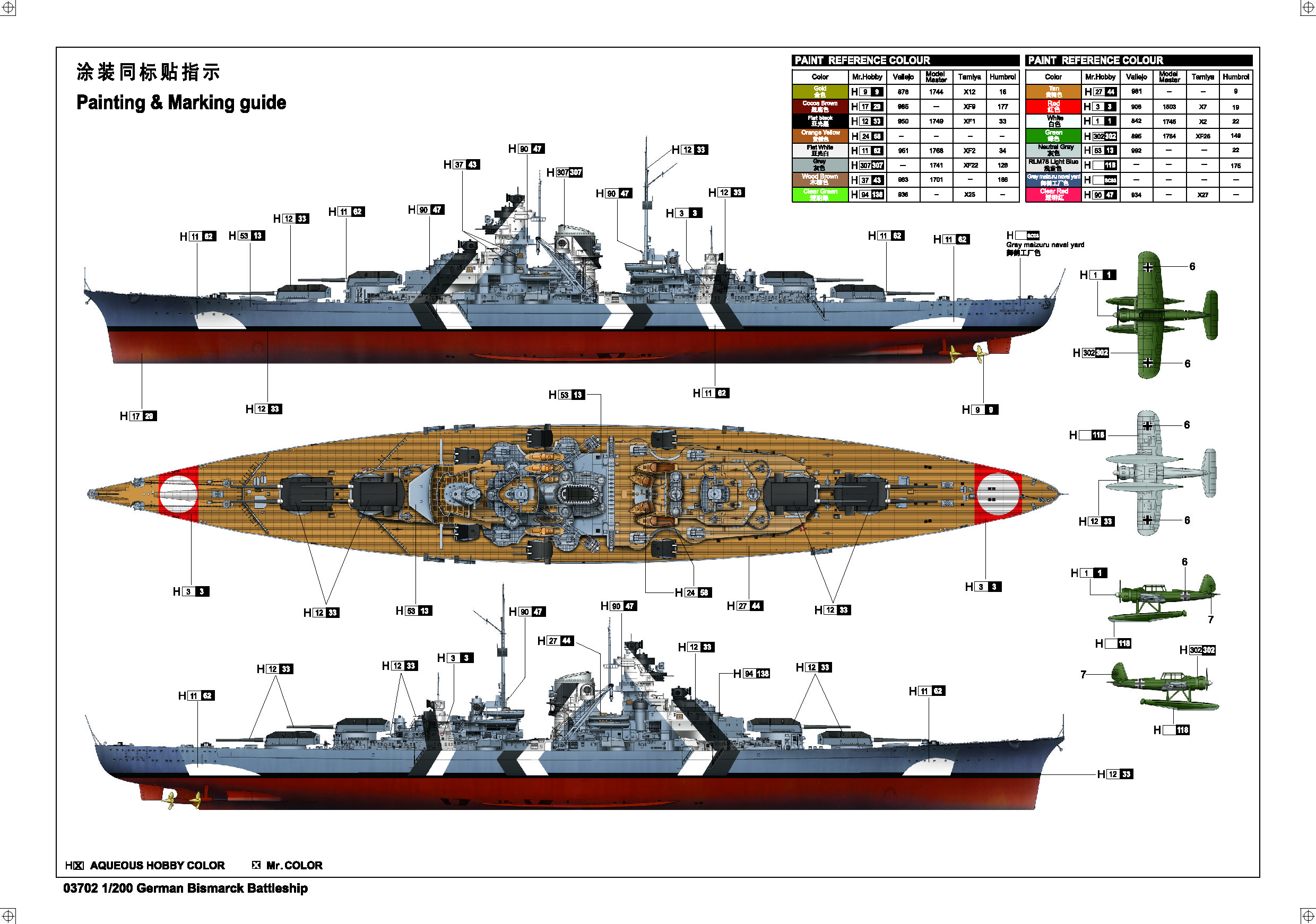 German Bismarck Battleship